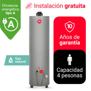 Termotanque de Acumulación a Gas 114L GN - Tipo A