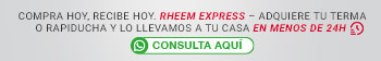 Rheem Express Terma o rapiducha en tu casa en menos de 24 horas