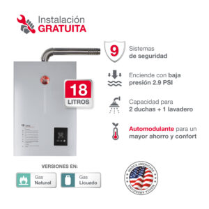 Terma a Gas Prestige 18L TF