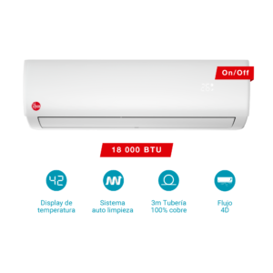 Mini Split RHEEM ON/OFF 12.000 BTU/HR