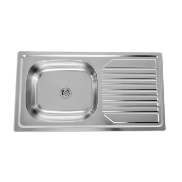 Lavadero 1 poza c/escurridor 80x43.5cm - Image 3