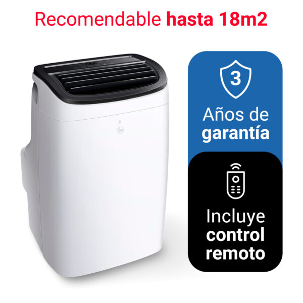 AIRE ACONDICIONADO PORTÁTIL 9KBTU RHEEM (Solo Frio) - Image 2