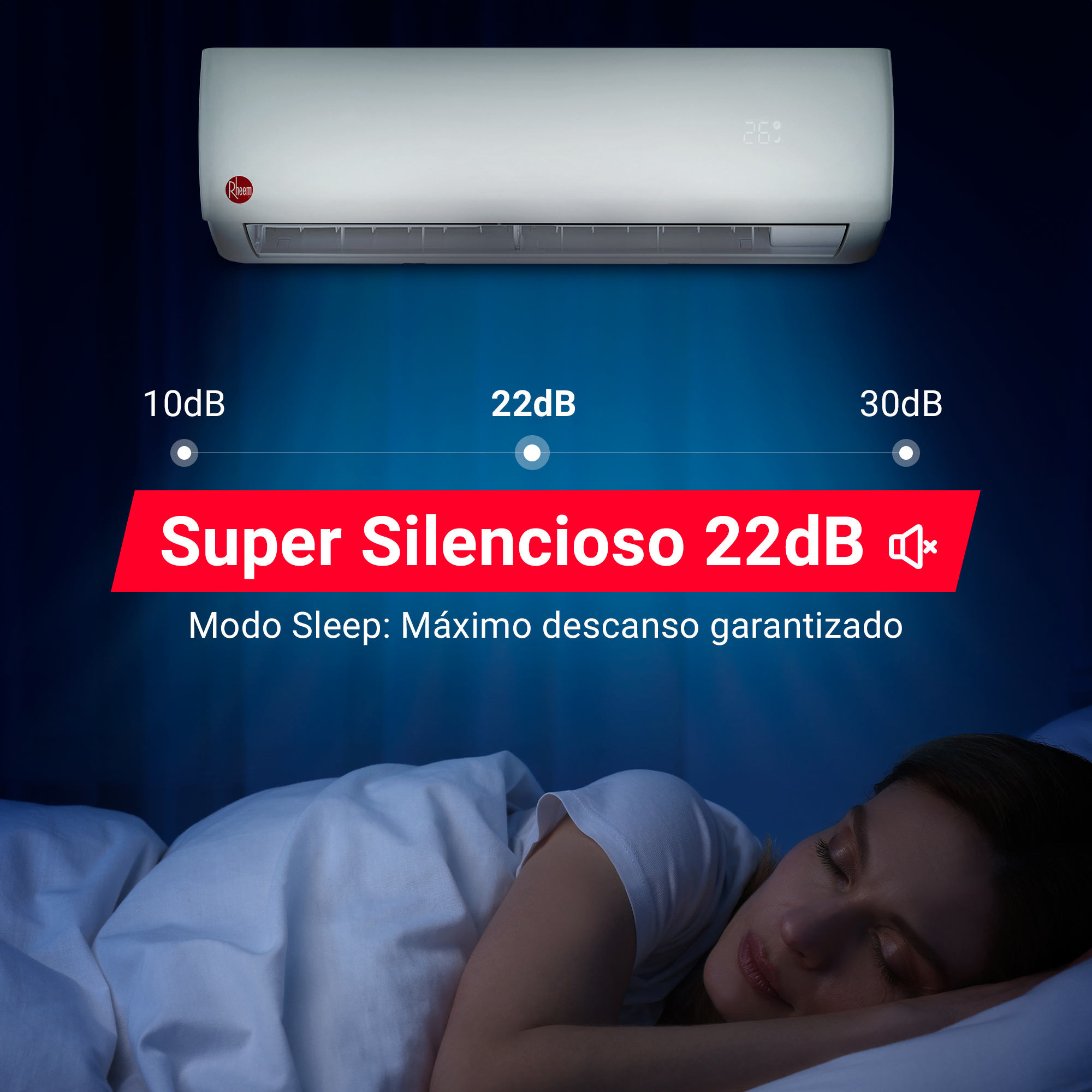 Aire acondicionado Mini Split Rheem ON/OFF 18.000 BTU/HR - Image 5