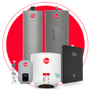 Unidades de calentamiento de agua de Rheem