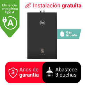 Terma a gas Tiro Forzado WIFI 14L GLP