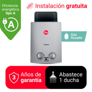 Terma a Gas 5.5L Gris TN GLP