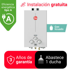 Terma a gas de 7 litros GLP