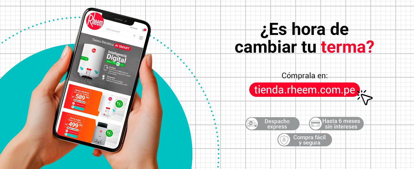 Producto Rheem Cambia tu terma
