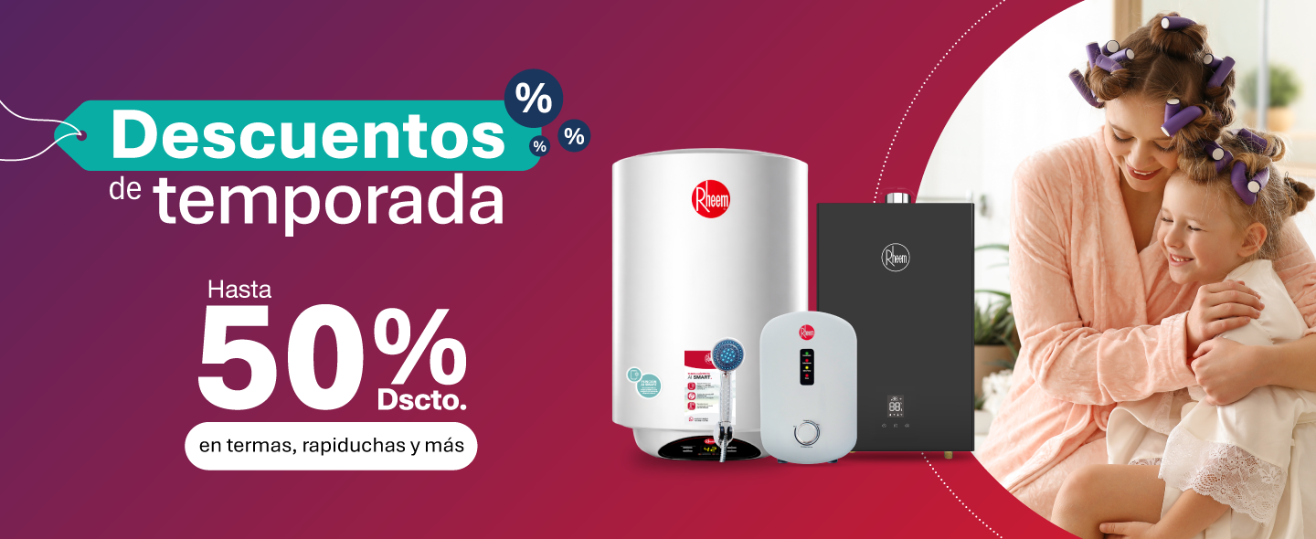 Rheem Producto Descuentos de temporada