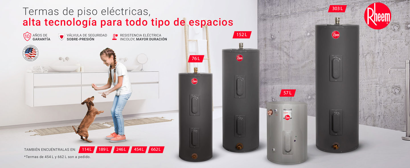 Visita la tienda de Rheem en Perú Termas de Piso Rheem