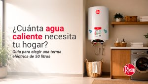 Elige una terma eléctrica de 50 litros