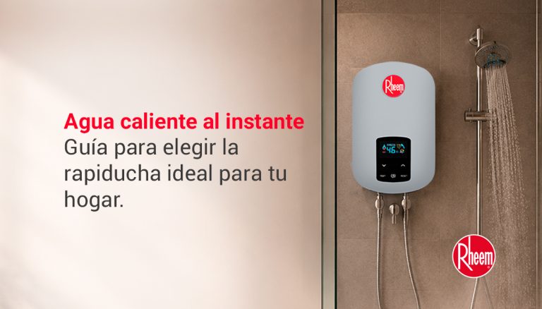 Rapiduchas, agua caliente al instante