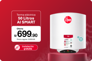 Terma Eléctrica AI Smart 50 Litros con descuento
