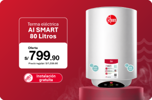 Terma Eléctrica AI SMART 80 Litros con descuento