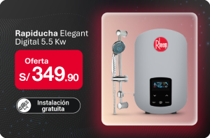 Oferta por Rheem Day en rapiducha Elegant Digital 5.5kw