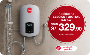 Oferta en rapiducha Elegant Digital 5.5kw
