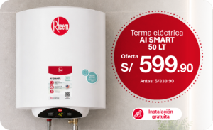 Terma Eléctrica AI Smart 50 Litros con descuento