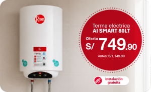 Terma Eléctrica AI SMART 80 Litros con descuento